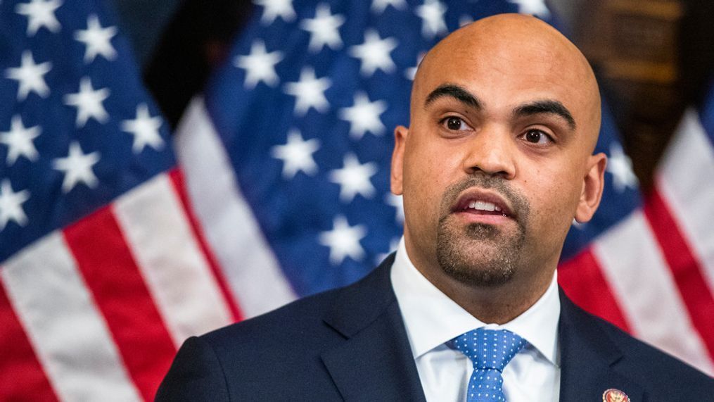 FILE - Rep Colin Allred, D-Texas, speaks during a news conference on Capitol Hill in Washington on Wednesday, June 24, 2020. (AP Photo/Manuel Balce Ceneta, File)