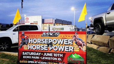 Image for story: Horsepower vs. Horse Power Race makes Debut at Freedom Northwest Arena